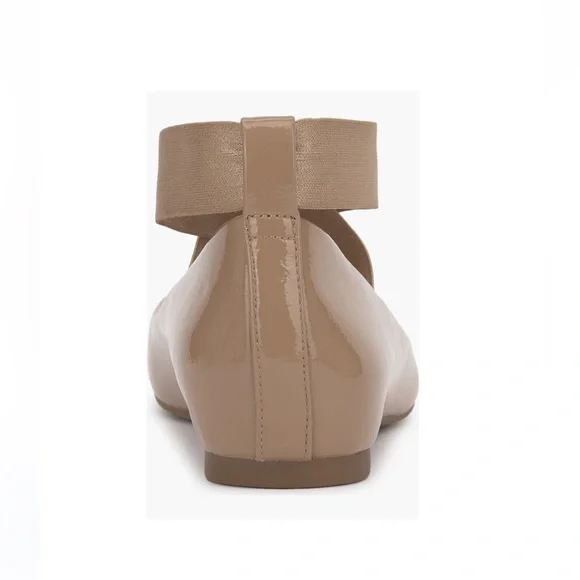 NEW Jessica Simpson Mandayss Ankle Strap Ballet Flats Chai Latte Women’s Size 8 - Picture 8 of 13